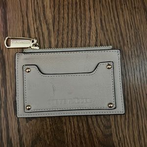 Steve Madden grey leather wallet